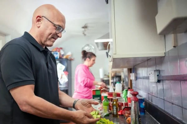 Gregg Wallace cooking