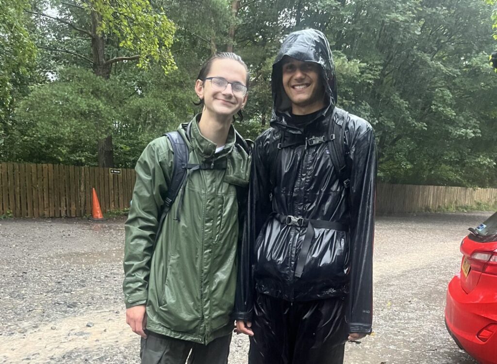 UK 3 Peaks challenge for Family Fund &ndash; wet and muddy climb at Scafell Pike