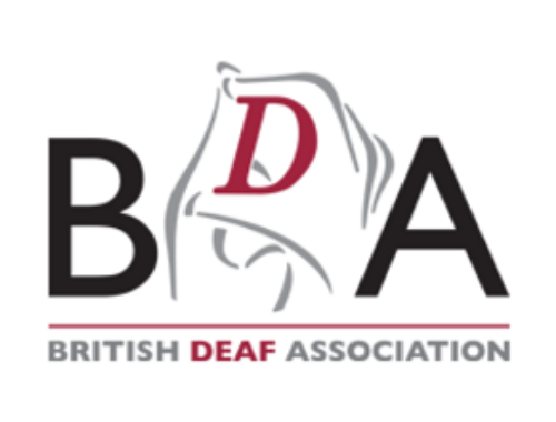 British deaf association logo
